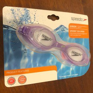 Speedo Junior Sea Spray Goggles NWT.